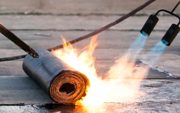 Old Scone asphalt flat roofing repairs