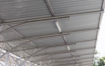 installing Old Scone metal roofing